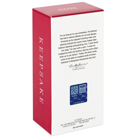 New! 2022 Ford F-150 Pickup Truck Hallmark Keepsake Christmas Ornament - Picture 2 of 5